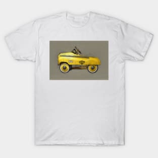 Taxi Cab Pedal Car T-Shirt